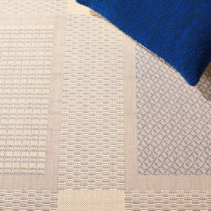 Safavieh Courtyard Power-loomed Area Rug In Natural And Olive - Stylish, Durable, And Eco-friendly Design Natural ,Olive 88% Polypropylene,12% Polyester Cy1928-1e01-2