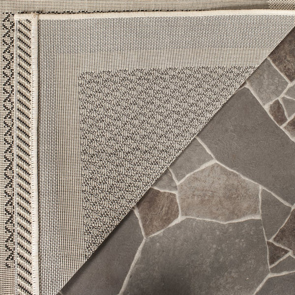 Safavieh Courtyard Power-loomed Area Rug In Natural And Olive - Stylish, Durable, And Eco-friendly Design Natural ,Olive 88% Polypropylene,12% Polyester Cy1928-1e01-2