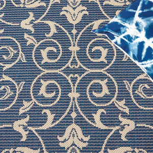 Safavieh Courtyard Elegant Sand-black Runner Rug - Timeless Design For Hallways And Living Spaces, Oeko-tex Certified Black ,Sand 88% Polypropylene,12% Polyester Cy2098-3908-214