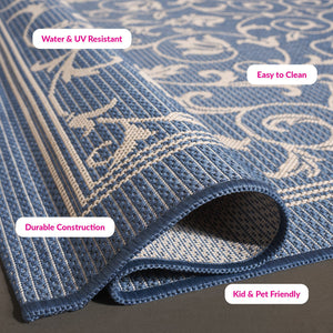 Safavieh Courtyard Elegant Sand-black Runner Rug - Timeless Design For Hallways And Living Spaces, Oeko-tex Certified Black ,Sand 88% Polypropylene,12% Polyester Cy2098-3908-214