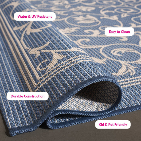 Safavieh Courtyard Elegant Sand-black Runner Rug - Timeless Design For Hallways And Living Spaces, Oeko-tex Certified Black ,Sand 88% Polypropylene,12% Polyester Cy2098-3908-214