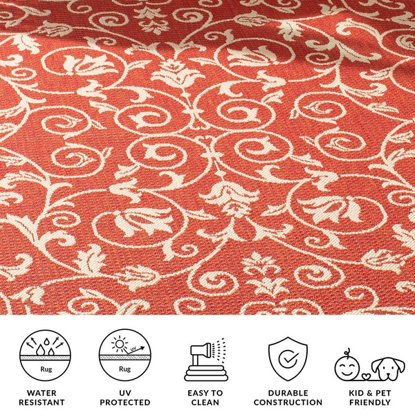 Safavieh Courtyard Elegant Sand-black Runner Rug - Timeless Design For Hallways And Living Spaces, Oeko-tex Certified Black ,Sand 88% Polypropylene,12% Polyester Cy2098-3908-214