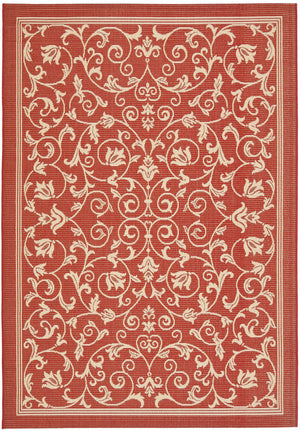 Safavieh Courtyard Elegant Sand-black Runner Rug - Timeless Design For Hallways And Living Spaces, Oeko-tex Certified Black ,Sand 88% Polypropylene,12% Polyester Cy2098-3908-214