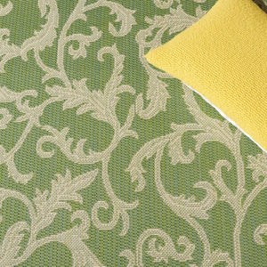 Safavieh Courtyard Exquisite Area Rug - Elegant Blue Natural Design For Indoor & Outdoor Spaces, Oeko-tex Certified Terracotta ,Natural 88% Polypropylene,12% Polyester Cy2653-3202-4