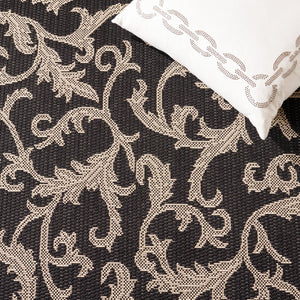 Safavieh Courtyard Exquisite Area Rug - Elegant Blue Natural Design For Indoor & Outdoor Spaces, Oeko-tex Certified Terracotta ,Natural 88% Polypropylene,12% Polyester Cy2653-3202-4