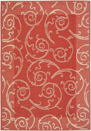 Safavieh Courtyard Sophisticated Olive Green Area Rug For Indoor And Outdoor Spaces - Elegant Design & Comfort Olive ,Natural 88% Polypropylene,12% Polyester Cy2665-1e06-27