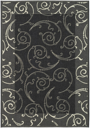 Safavieh Courtyard Sophisticated Olive Green Area Rug For Indoor And Outdoor Spaces - Elegant Design & Comfort Olive ,Natural 88% Polypropylene,12% Polyester Cy2665-1e06-27