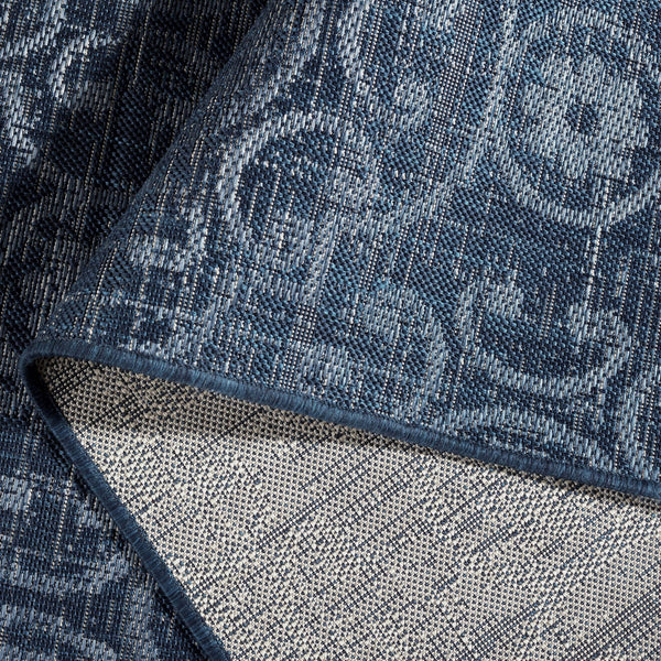 Safavieh Cy6057-25821 Elegant Navy/Beige Area Rug - 6'7" X 9'6" Durable Power-loomed Design For Sophisticated Spaces Navy ,Beige 88% Polypropylene,12% Polyester Cy6057-25821-6