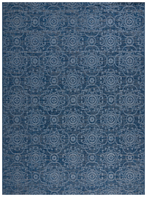 Safavieh Cy6057-25821 Elegant Navy/Beige Area Rug - 6'7" X 9'6" Durable Power-loomed Design For Sophisticated Spaces Navy ,Beige 88% Polypropylene,12% Polyester Cy6057-25821-6