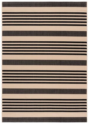Safavieh Courtyard Stylish Black And Bone Rug - Durable, Versatile Design For Indoor And Outdoor Spaces Navy ,Beige 88% Polypropylene,12% Polyester Cy6062-268-68