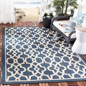 Safavieh Courtyard Elegant Grey/Beige Area Rug - Premium Indoor/Outdoor Design, Durable & Eco-friendly Craftsmanship Black ,Beige 88% Polypropylene,12% Polyester Cy6071-266-4