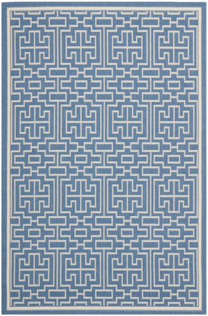 Safavieh Courtyard Bold Black And Beige Area Rug - Durable, Modern Design For Indoor And Outdoor Spaces Black ,Beige 88% Polypropylene,12% Polyester Cy6077-25621-6