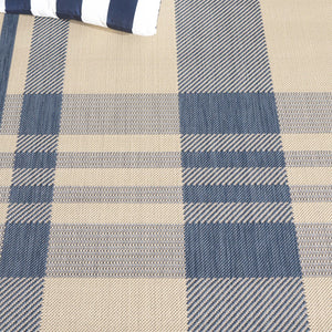 Safavieh Courtyard Elegant Beige And Blue Area Rug - Timeless Design For Indoor And Outdoor Spaces, Oeko Tex Certified Beige ,Blue 88% Polypropylene,12% Polyester Cy6201-233-3sq