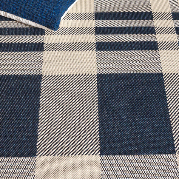 Safavieh Courtyard Elegant Beige And Blue Area Rug - Timeless Design For Indoor And Outdoor Spaces, Oeko Tex Certified Beige ,Blue 88% Polypropylene,12% Polyester Cy6201-233-3sq