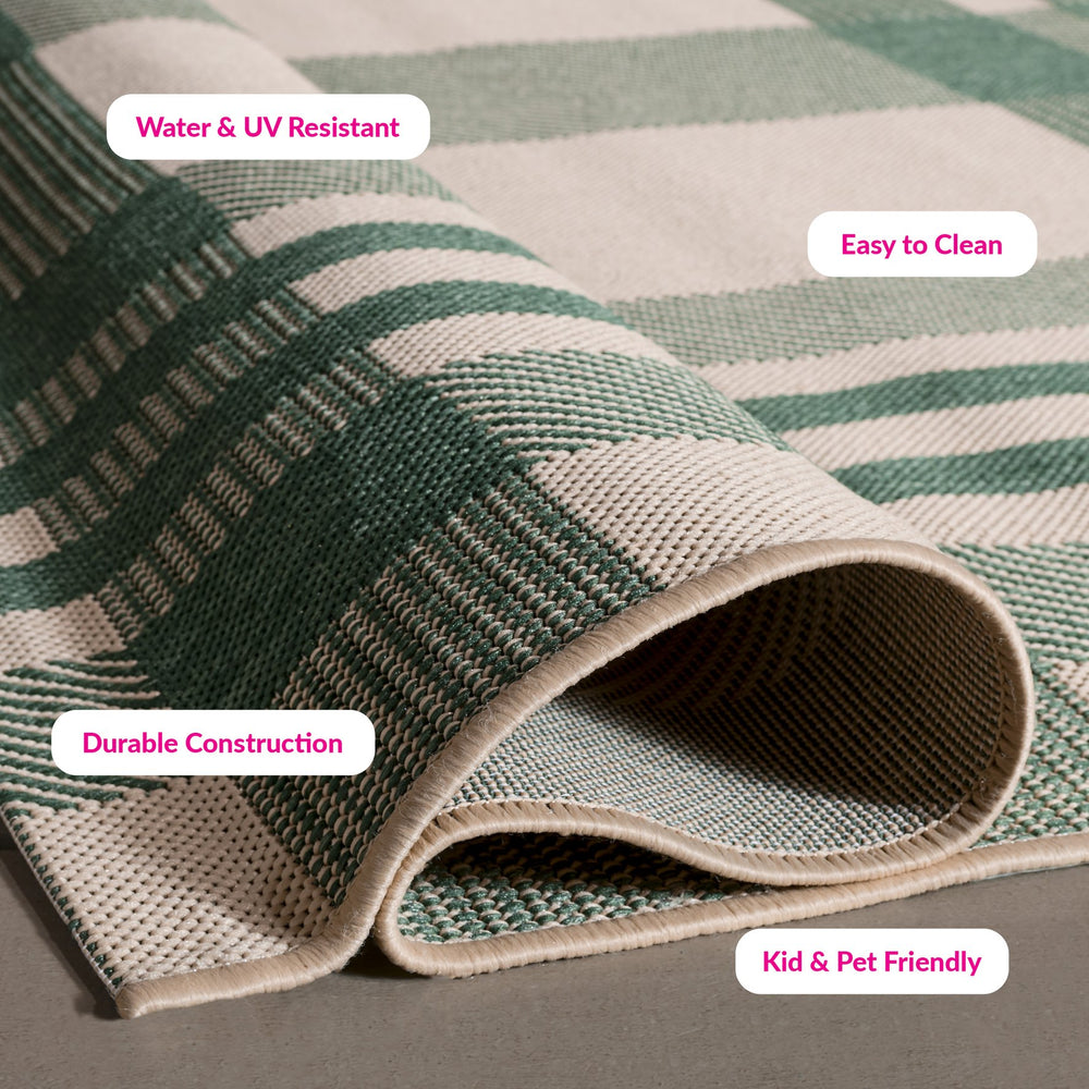 Safavieh Courtyard Elegant Beige And Blue Area Rug - Timeless Design For Indoor And Outdoor Spaces, Oeko Tex Certified Beige ,Blue 88% Polypropylene,12% Polyester Cy6201-233-3sq