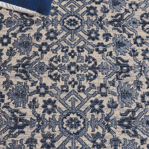 Safavieh Cy6279-25821 Exquisite Navy And Beige Area Rug Runner - Durable, Elegant Design For Any Space Navy ,Beige 88% Polypropylene,12% Polyester Cy6279-25821-28