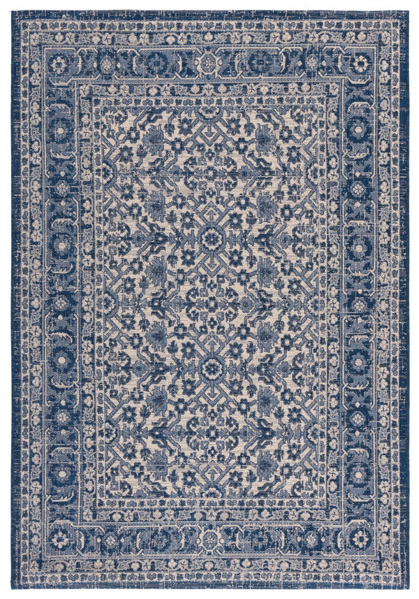 Safavieh Cy6279-25821 Exquisite Navy And Beige Area Rug Runner - Durable, Elegant Design For Any Space Navy ,Beige 88% Polypropylene,12% Polyester Cy6279-25821-28