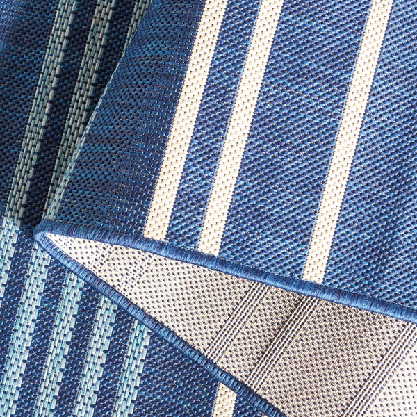 Safavieh Courtyard Elegant Area Rug For Indoor/Outdoor Use - Durable, Stylish, And Oeko-tex Certified Design Navy ,Blue 88% Polypropylene,12% Polyester Cy6450-25821-6