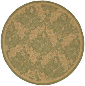 Safavieh Courtyard Indoor/Outdoor Elegant Area Rug – Timeless Design, Durable, Oeko-tex Certified, Versatile Style Black ,Natural 88% Polypropylene,12% Polyester Cy6582-46-210