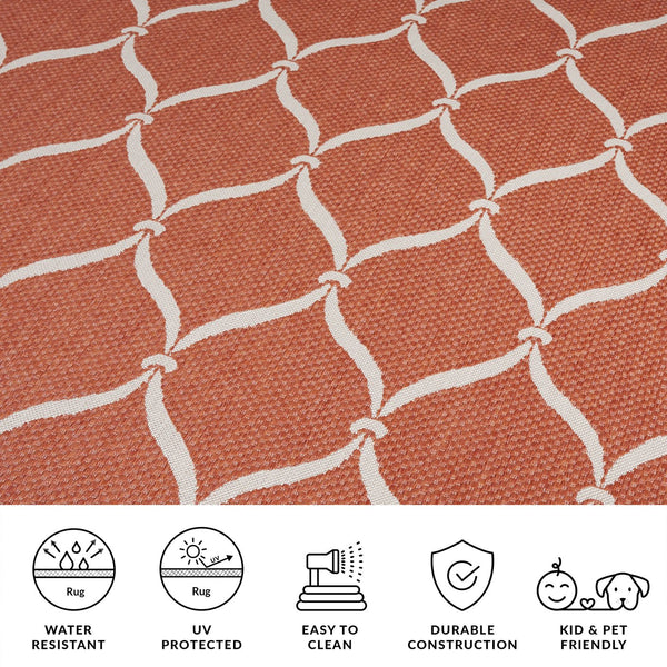 Safavieh Courtyard Power Loomed Area Rug: Timeless Elegance In Blue And Beige For Indoor Or Outdoor Spaces Black ,Beige 88% Polypropylene,12% Polyester Cy6654-256-8