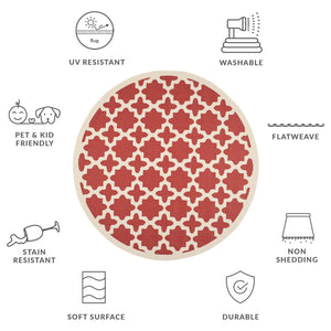 Safavieh Cy Exquisite Area Rug - Elegant Indoor/Outdoor Accent With Timeless Design And Durable Craftsmanship Blue ,Beige 88% Polypropylene,12% Polyester Cy6913-243-4r