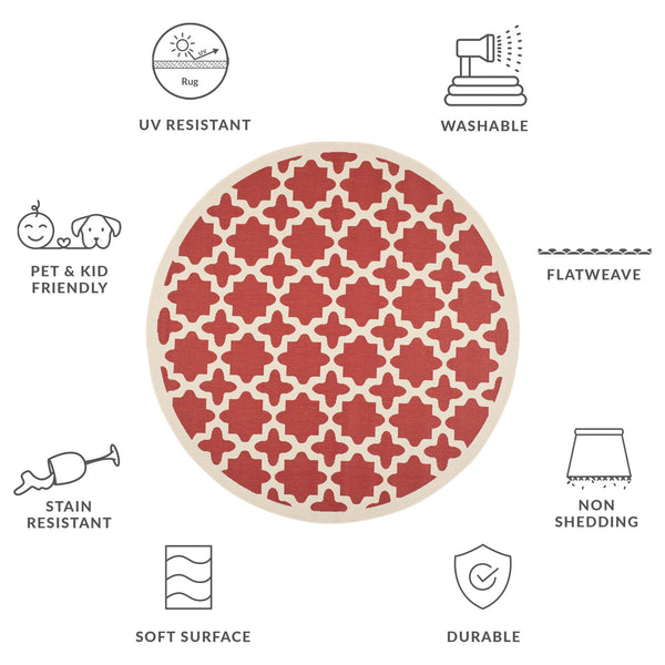 Safavieh Cy Exquisite Area Rug - Elegant Indoor/Outdoor Accent With Timeless Design And Durable Craftsmanship Blue ,Beige 88% Polypropylene,12% Polyester Cy6913-243-4r