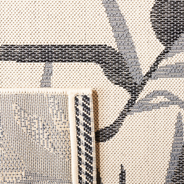 Safavieh Cy7425-25821 Elegant Area Rug - Luxurious Navy And Beige Design For Indoor And Outdoor Spaces Dark Green ,Beige 88% Polypropylene,12% Polyester Cy7425-32221-8