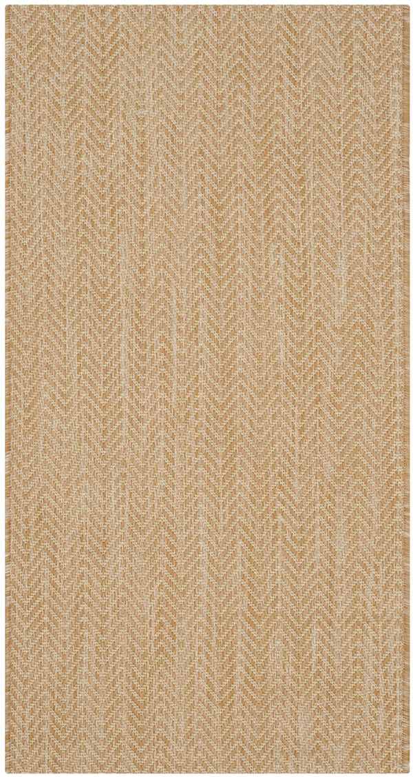 Safavieh Courtyard Natural Cream Power-Loomed Area Rug — Low-Profile, Durable Polypropylene Blend For Everyday Elegance 6'-0" x 8'-0" CY8022-03012-68