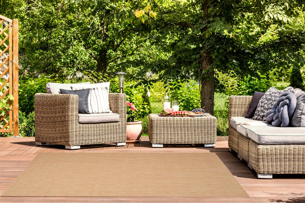 Safavieh Courtyard Oversized Natural Cream Chevron Area Rug — Low-Profile Power-Loomed Turkish Durability 11'-0" x 15'-0" CY8022-03012-1115