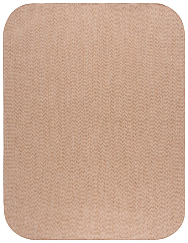 Safavieh Courtyard Coastal Serenity Area Rug - Durable Power Loomed Design In Natural And Cream Hues Natural ,Cream 88% Polypropylene,12% Polyester Cy8022-03012-8rr