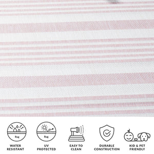 Safavieh Courtyard Striped Rug - Timeless Ivory And Red Design For Elegant Indoor Or Outdoor Spaces Ivory ,Red 88% Polypropylene,12% Polyester Cy8062-55912-810