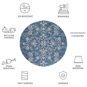 Safavieh Courtyard Exquisite Floral Area Rug – Timeless Elegance For Indoor & Outdoor Spaces, Eco-friendly Design Black ,Light Grey 85.4% Polypropylene,10.4% Polyester,4.2% Latex Cy8064-37621-3