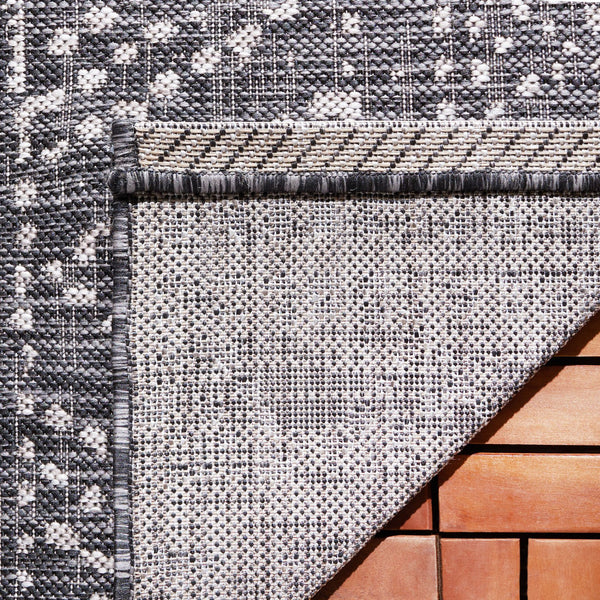 Safavieh Courtyard Indoor/Outdoor Area Rug - Timeless Geometric Patterns In Red And Beige For Any Space Navy ,Grey 88% Polypropylene,12% Polyester Cy8079-36821-6