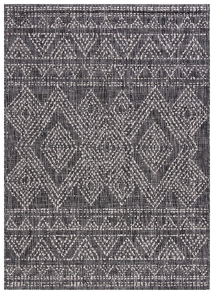 Safavieh Courtyard Indoor/Outdoor Area Rug - Timeless Geometric Patterns In Red And Beige For Any Space Navy ,Grey 88% Polypropylene,12% Polyester Cy8079-36821-6