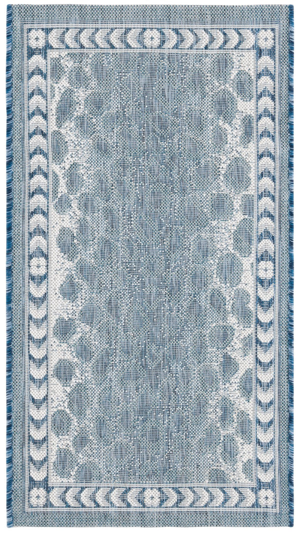 Safavieh Courtyard Powerloomed Area Rug In Rustic Elegance - Timeless Design For Indoor And Outdoor Spaces Rust ,Beige 88% Polypropylene,12% Polyester Cy8100-36512-810