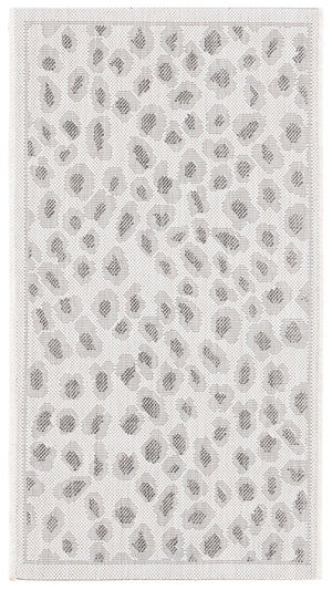 Safavieh Courtyard Powerloomed Area Rug - Elegant Ivory And Blue Design For Stylish Indoor Or Outdoor Spaces Ivory ,Grey 88% Polypropylene,12% Polyester Cy8104-53712-7sq