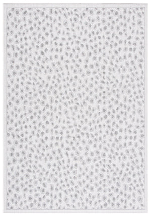 Safavieh Courtyard Powerloomed Area Rug - Elegant Ivory And Blue Design For Stylish Indoor Or Outdoor Spaces Ivory ,Grey 88% Polypropylene,12% Polyester Cy8104-53712-7sq