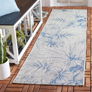 Safavieh Courtyard 8127 PowerLoomed Indoor / Outdoor Rug Grey / Navy CY8127-368-28