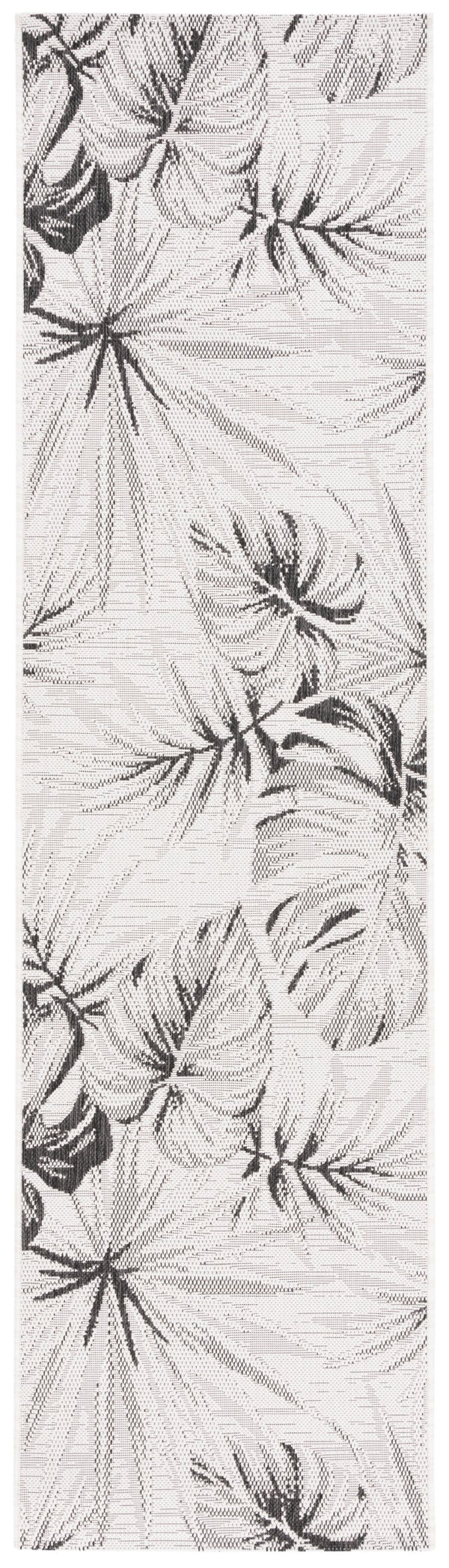 Safavieh Courtyard Floral Area Rug - Elegant Grey And Navy Design For Indoor/Outdoor Spaces, Oeko Tex Certified Grey ,Navy 88% Polypropylene,12% Polyester Cy8127-368-5