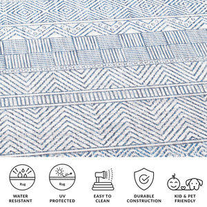 Safavieh Courtyard Indoor/Outdoor Area Rug - Elegant Geometric Design In Beige And Green For Any Space Beige ,Green 88% Polypropylene,12% Polyester Cy8196-55712-28