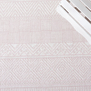 Safavieh Courtyard Indoor/Outdoor Area Rug - Elegant Geometric Design In Beige And Green For Any Space Beige ,Green 88% Polypropylene,12% Polyester Cy8196-55712-28