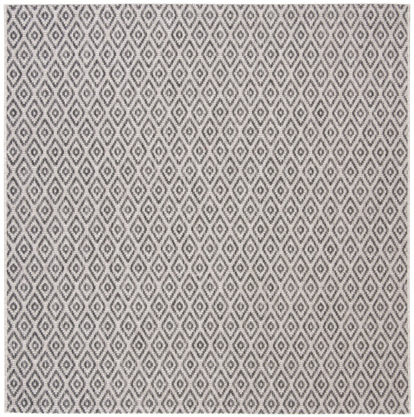 Safavieh Courtyard Stylish Geometric Area Rug For Indoor And Outdoor Spaces - Elegant Comfort And Durability Beige ,Black 88% Polypropylene,12% Polyester Cy8218-36612-5