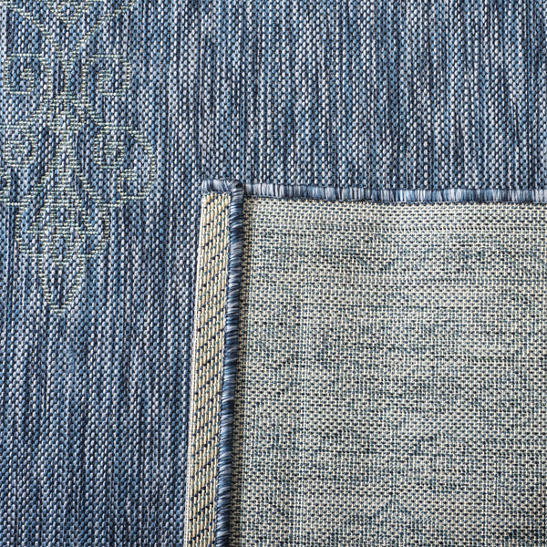 Safavieh Coutyard Elegant Grey And Navy Area Rug – Durable, Oeko Tex Certified, Stunning Design For Home Decor Grey ,Navy 88% Polypropylene,12% Polyester Cy8232-36812-7r