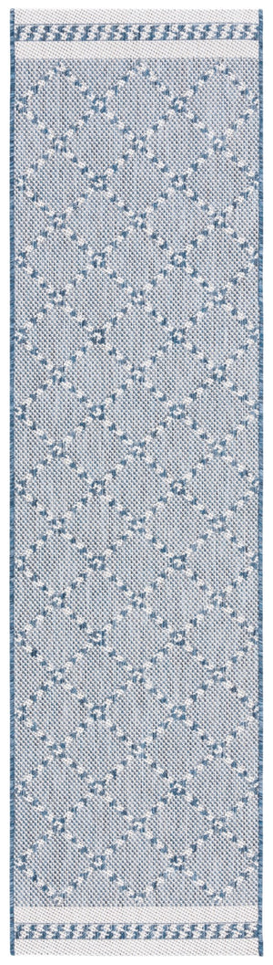 Safavieh Courtyard 8234 PowerLoomed Indoor / Outdoor Rug Navy / Ivory CY8234-534-28
