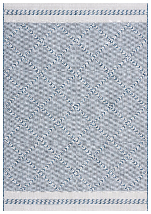 Safavieh Courtyard Exquisite Powerloomed Area Rug – Sophisticated Navy/Ivory Design For Indoor/Outdoor Spaces Navy ,Ivory 88% Polypropylene,12% Polyester Cy8234-534-810