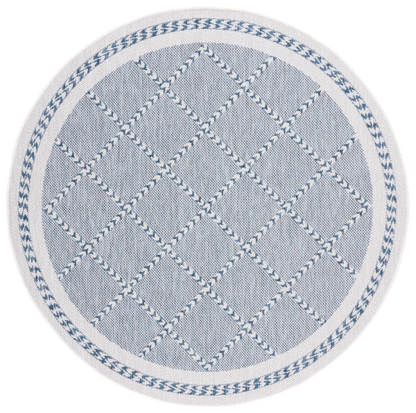 Safavieh Courtyard Exquisite Powerloomed Area Rug – Sophisticated Navy/Ivory Design For Indoor/Outdoor Spaces Navy ,Ivory 88% Polypropylene,12% Polyester Cy8234-534-810