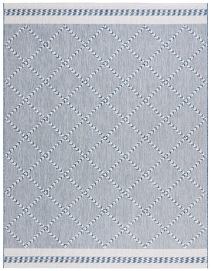 Safavieh Courtyard Exquisite Powerloomed Area Rug – Sophisticated Navy/Ivory Design For Indoor/Outdoor Spaces Navy ,Ivory 88% Polypropylene,12% Polyester Cy8234-534-810