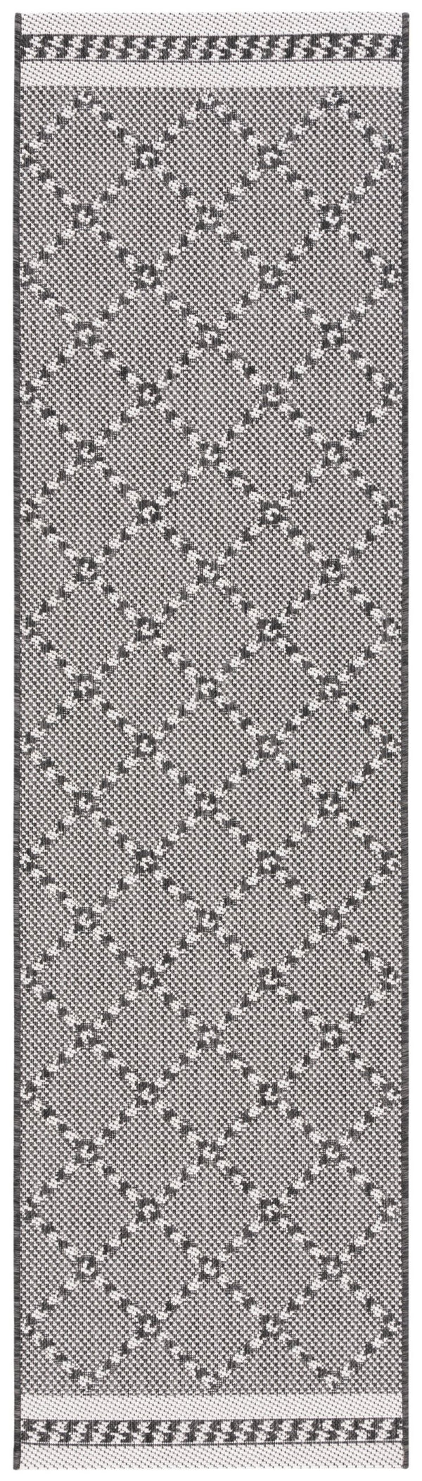 Safavieh Courtyard Exquisite Powerloomed Area Rug – Sophisticated Navy/Ivory Design For Indoor/Outdoor Spaces Navy ,Ivory 88% Polypropylene,12% Polyester Cy8234-534-810