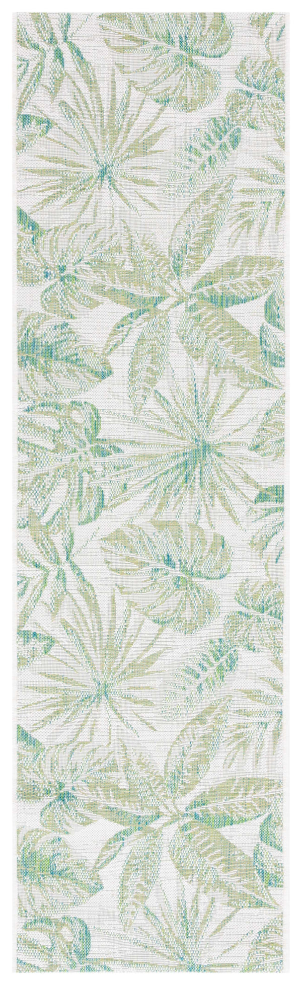 Safavieh Courtyard  8324 CY8324 Power Loomed Indoor / Outdoor Rug Ivory / Green CY8324-55712-9