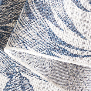 Safavieh Courtyard Cy8373 PowerLoomed Indoor / Outdoor Rug Ivory / Navy CY8373-534-5